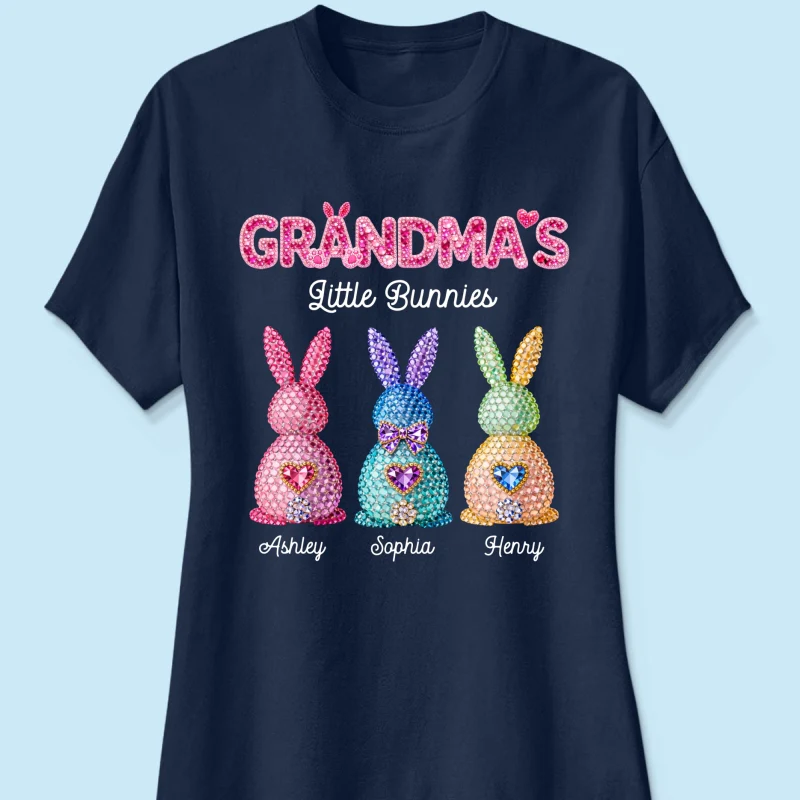 Grandma's Little Bunnies Easter - Personalized Shirt - Sentimental Gift for Grandma - Image 28