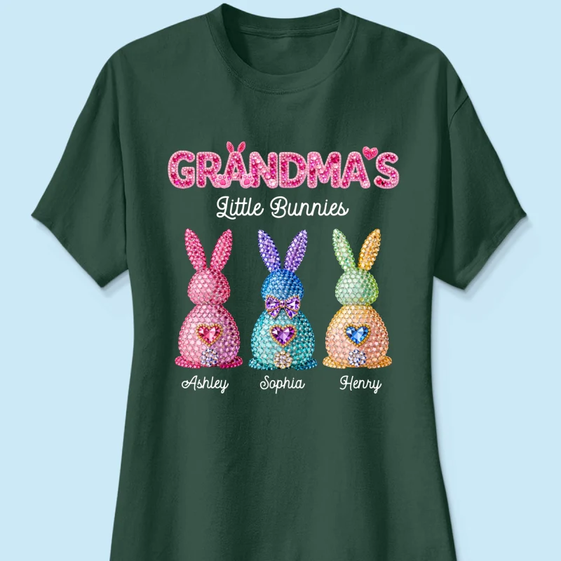 Grandma's Little Bunnies Easter - Personalized Shirt - Sentimental Gift for Grandma - Image 31