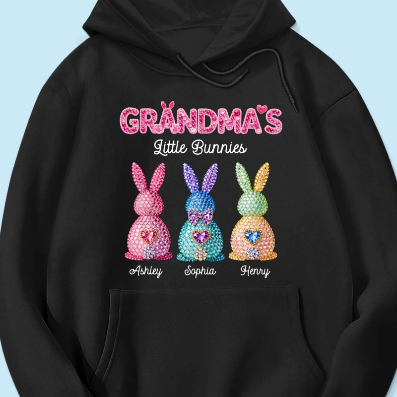 Grandma's Little Bunnies Easter - Personalized Shirt - Sentimental Gift for Grandma - Image 41
