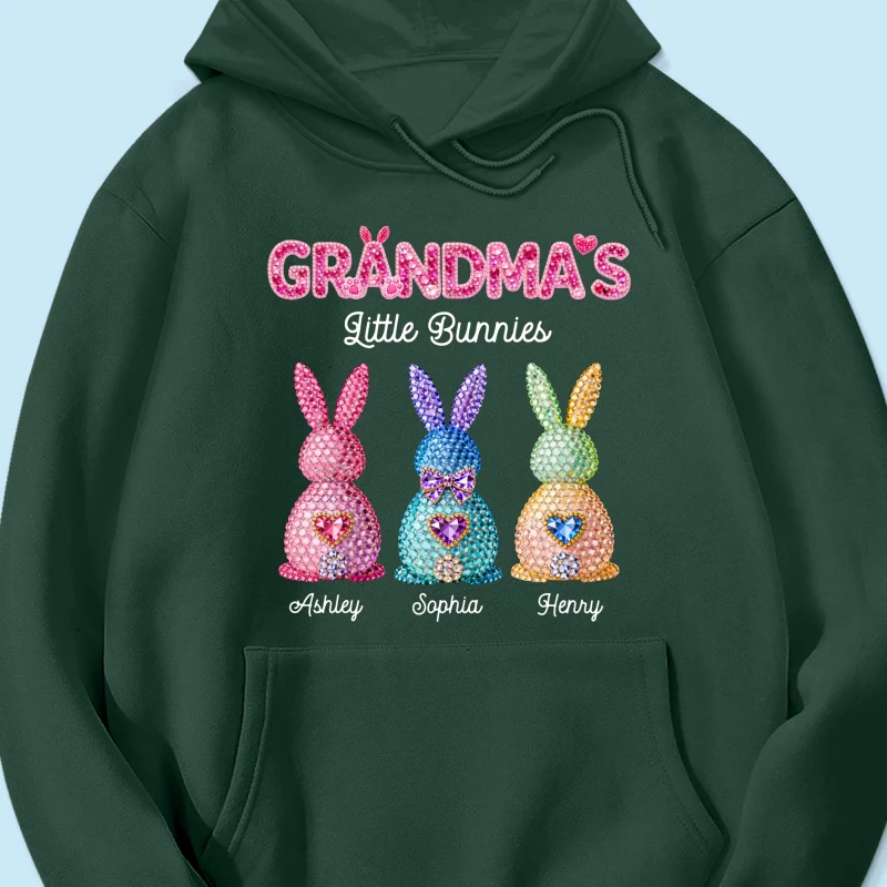 Grandma's Little Bunnies Easter - Personalized Shirt - Sentimental Gift for Grandma - Image 45