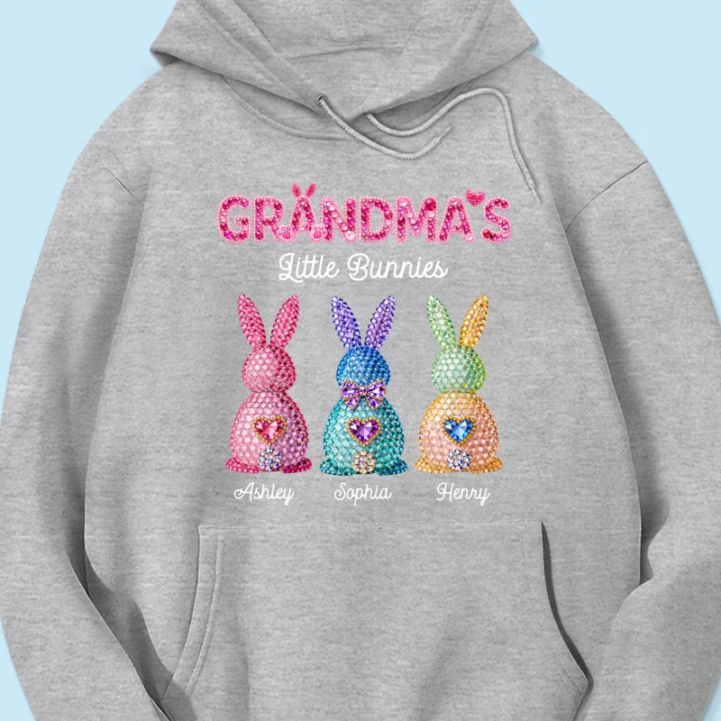 Grandma's Little Bunnies Easter - Personalized Shirt - Sentimental Gift for Grandma - Image 50