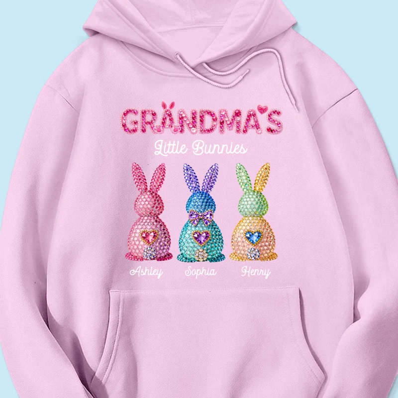 Grandma's Little Bunnies Easter - Personalized Shirt - Sentimental Gift for Grandma - Image 51
