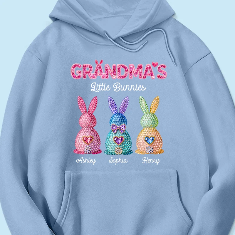 Grandma's Little Bunnies Easter - Personalized Shirt - Sentimental Gift for Grandma - Image 52