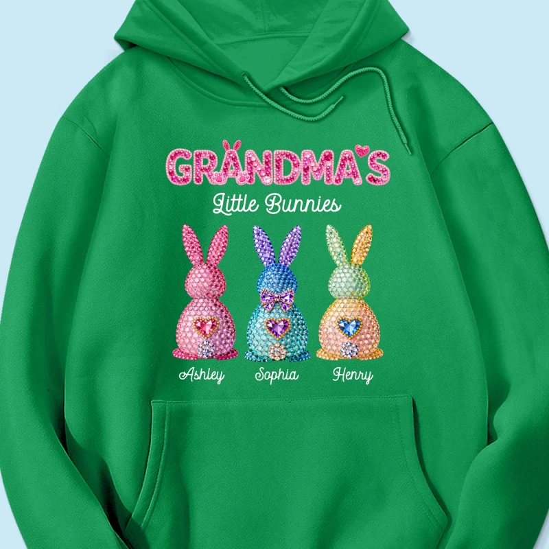 Grandma's Little Bunnies Easter - Personalized Shirt - Sentimental Gift for Grandma - Image 54
