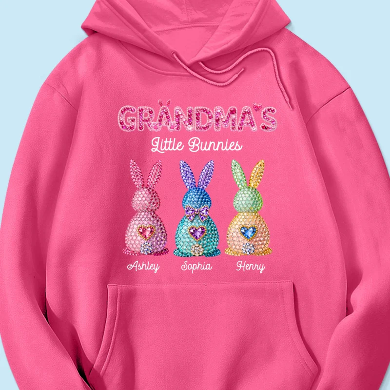 Grandma's Little Bunnies Easter - Personalized Shirt - Sentimental Gift for Grandma - Image 55
