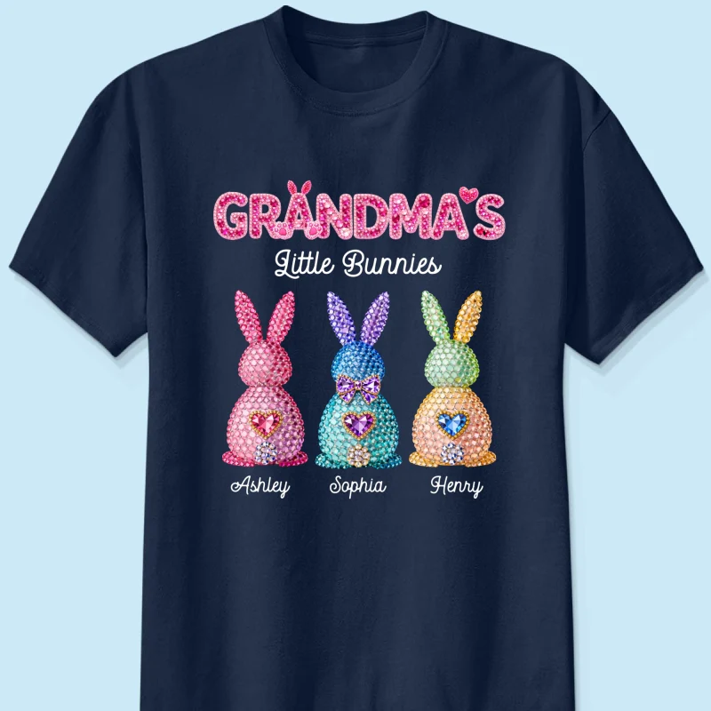 Grandma's Little Bunnies Easter - Personalized Shirt - Sentimental Gift for Grandma - Image 9