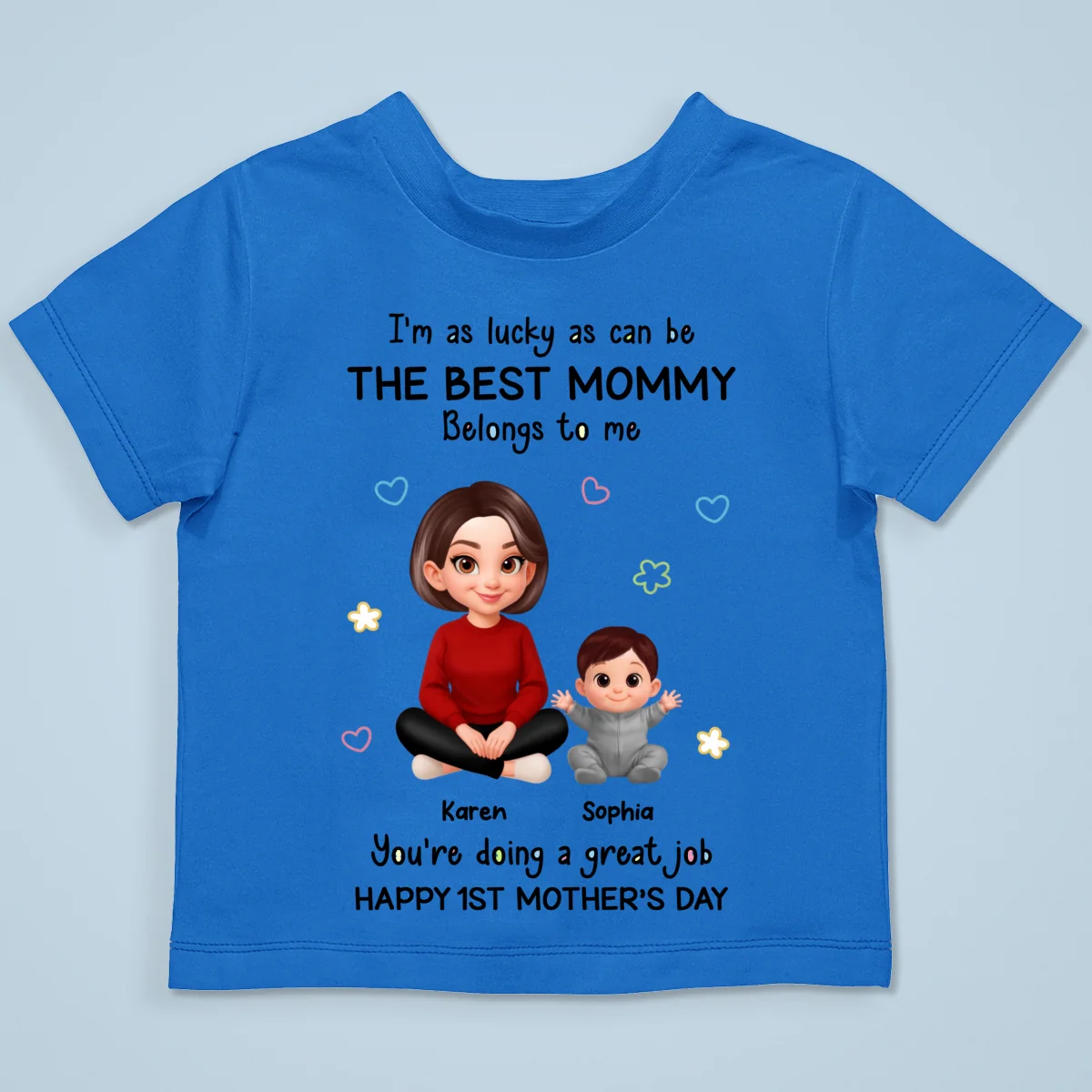 I Am Lucky As Can Be The Best Mommy - Personalized Baby Onesie - First Mother's Day Baby Gift - Image 26